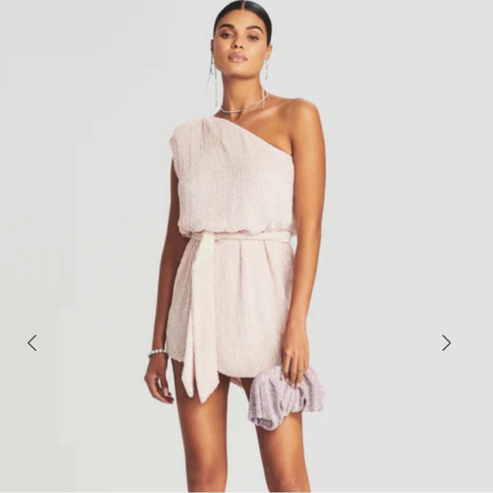 Retrofete Ella sequin dress in Taffy